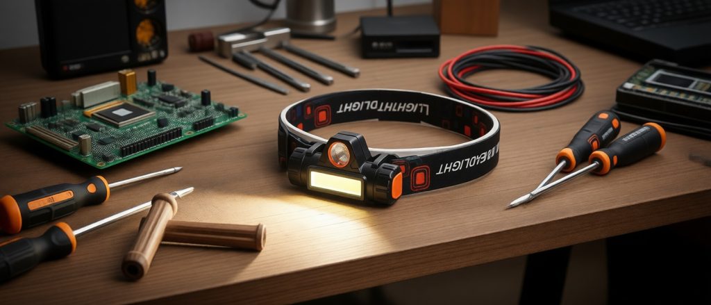 Linterna Led Recargable de Cabeza